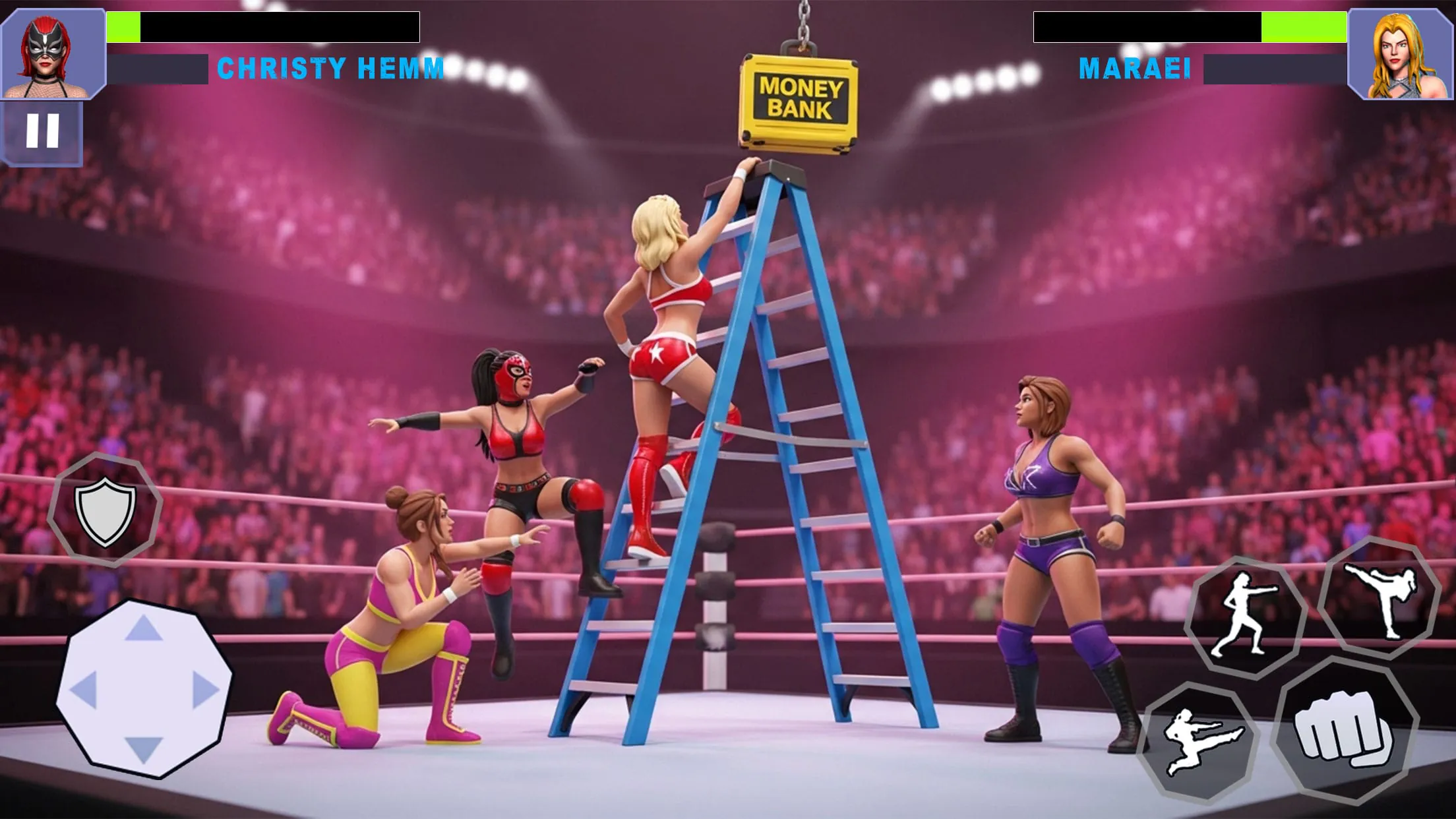 Bad Girls Wrestling Game