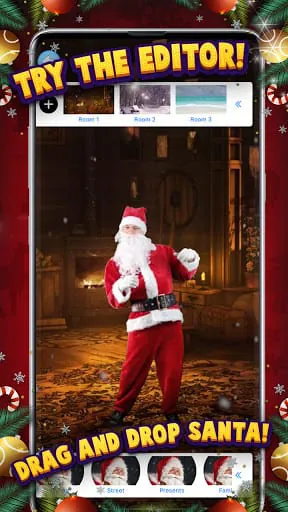 Santa Video Call Simulated