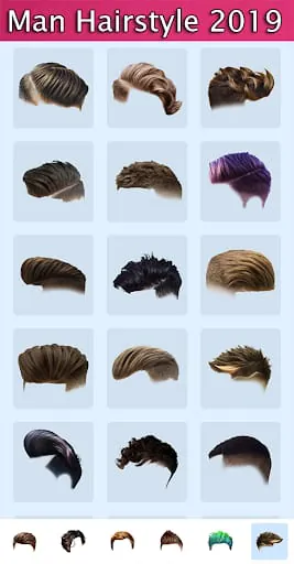 Man Hairstyle Photo Editor