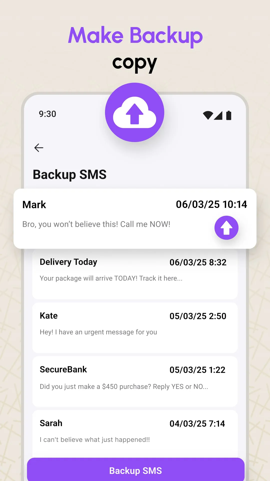 Recover Deleted Messages