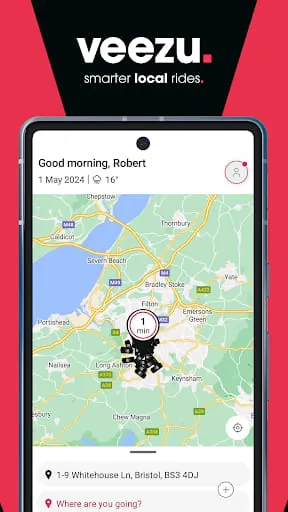 Veezu UK Taxi l Request a Ride