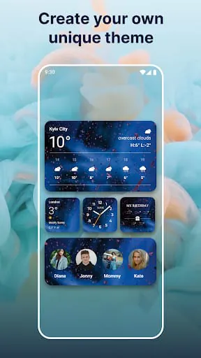 Widgets OS 18