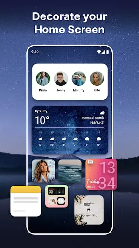 Widgets OS 18