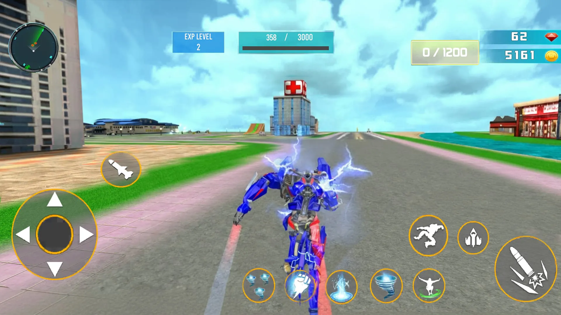 Space Robot Transform Games 3D