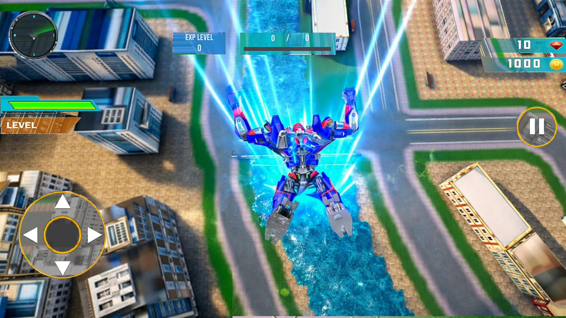 Space Robot Transform Games 3D