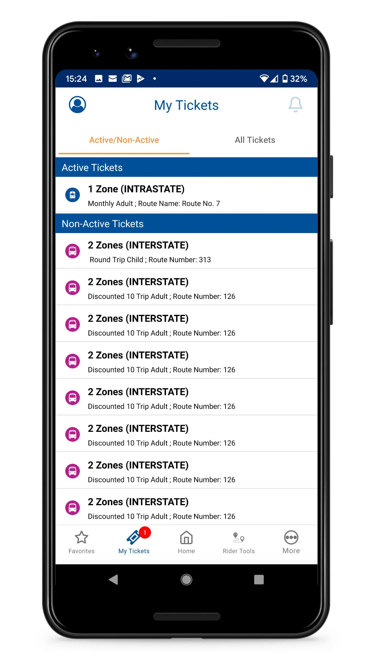 NJ TRANSIT Mobile App