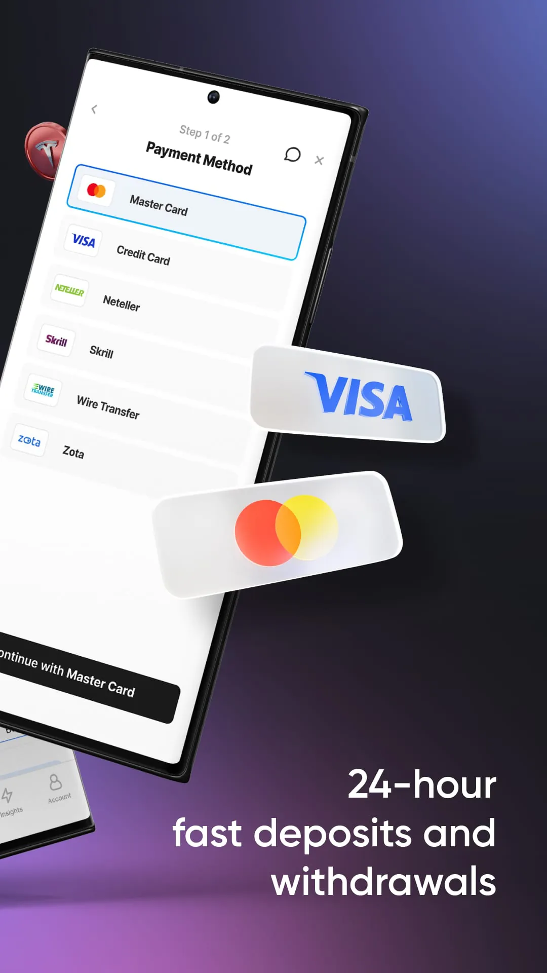 markets.com Trading App