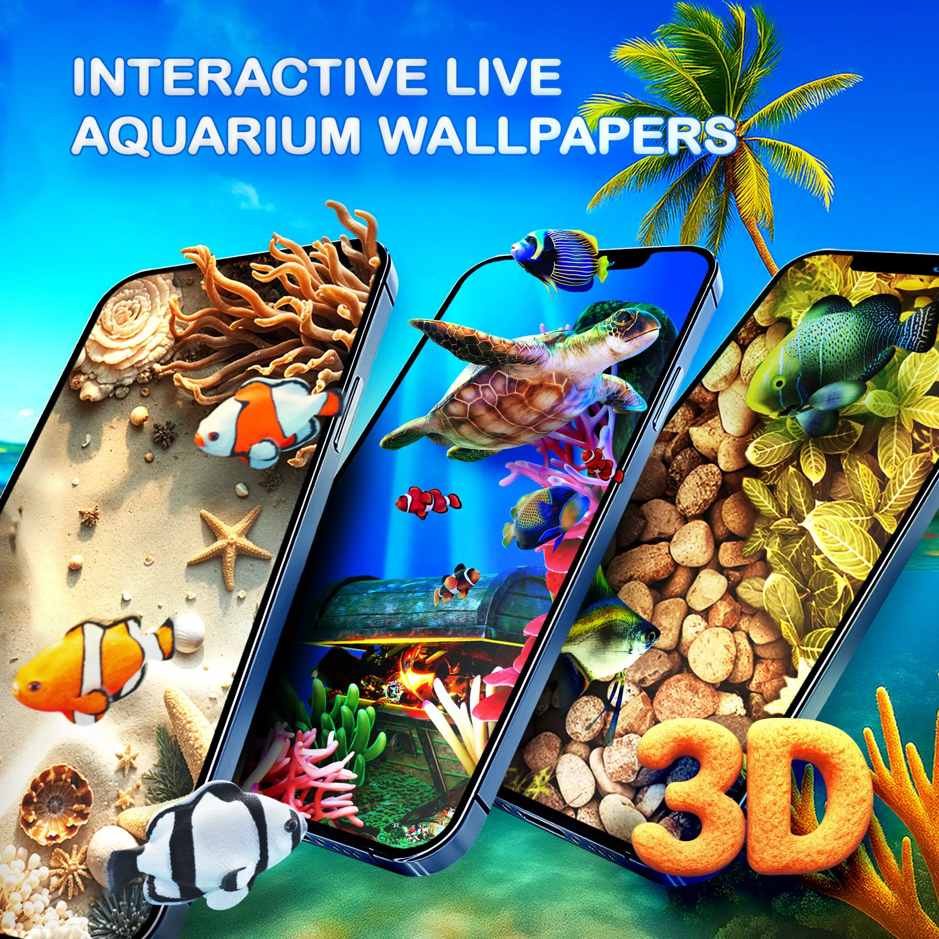 3D Aquarium Live Wallpaper
