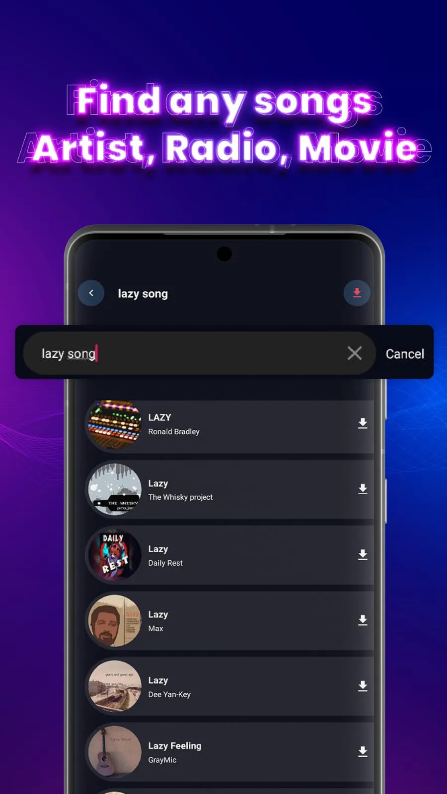 Music Downloader & MP3 Player