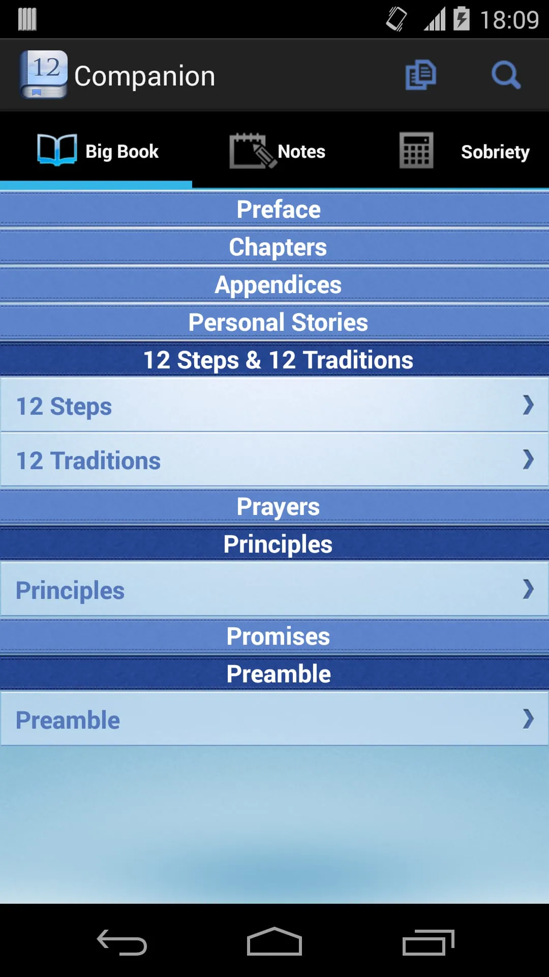 12 Steps AA Companion