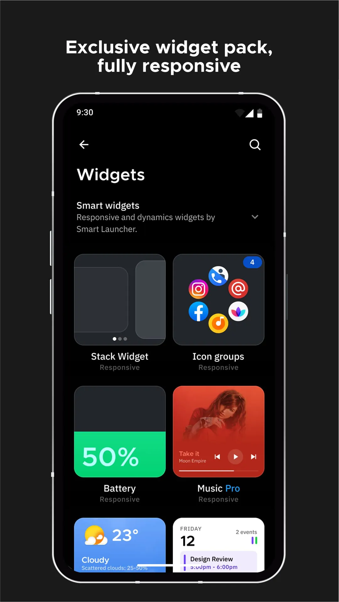 Smart Launcher 6 ‧ Home Screen