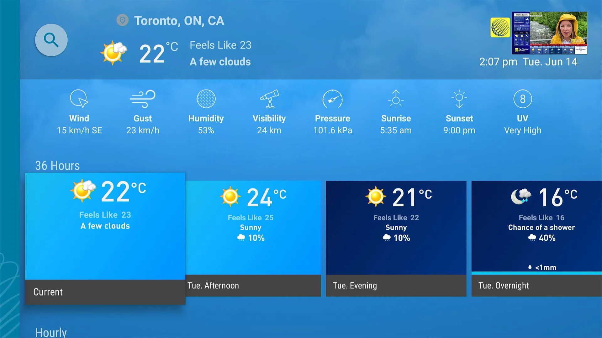 The Weather Network TV App