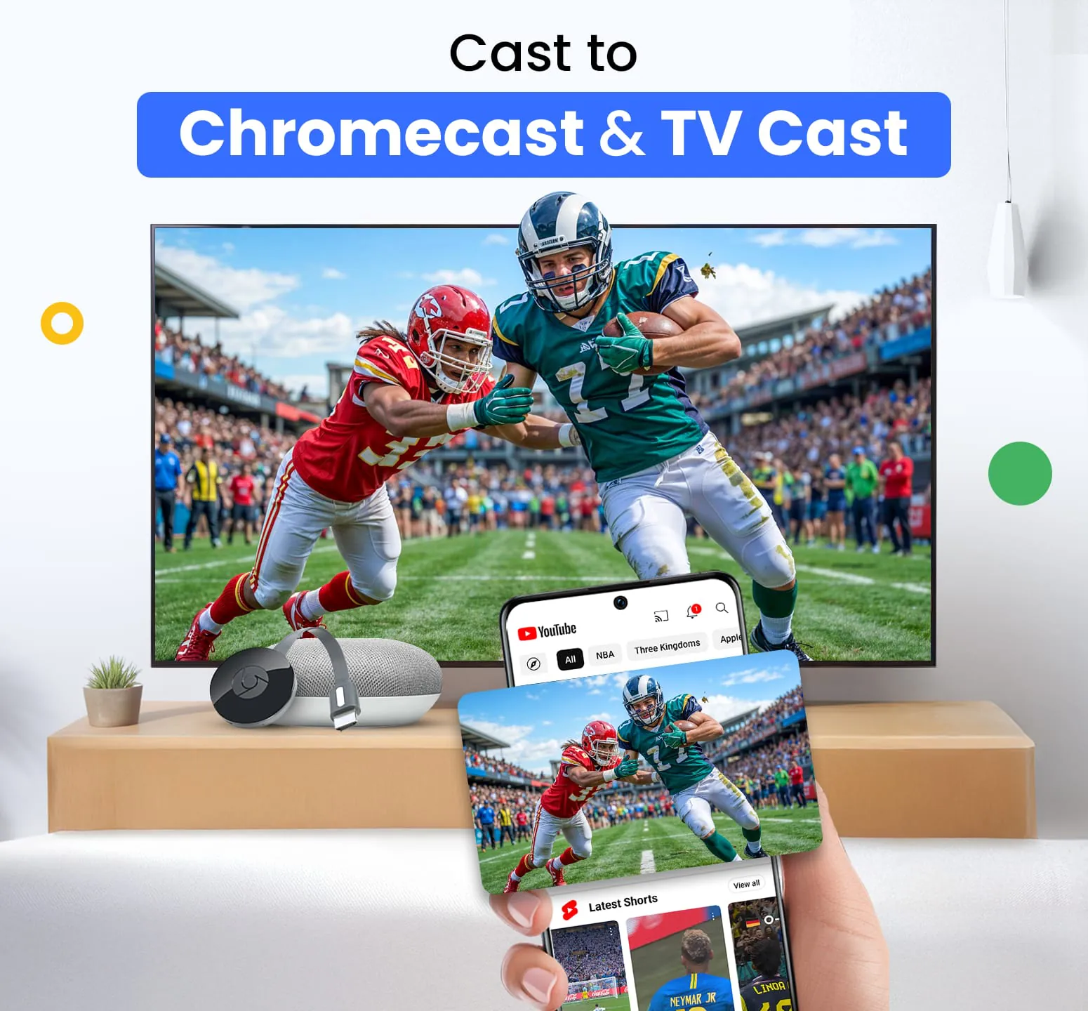 Cast for Chromecast & TV Cast