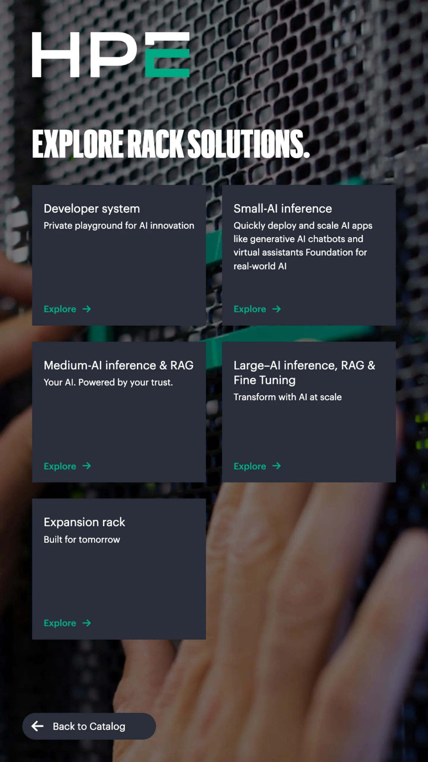 HPE 3D Catalog