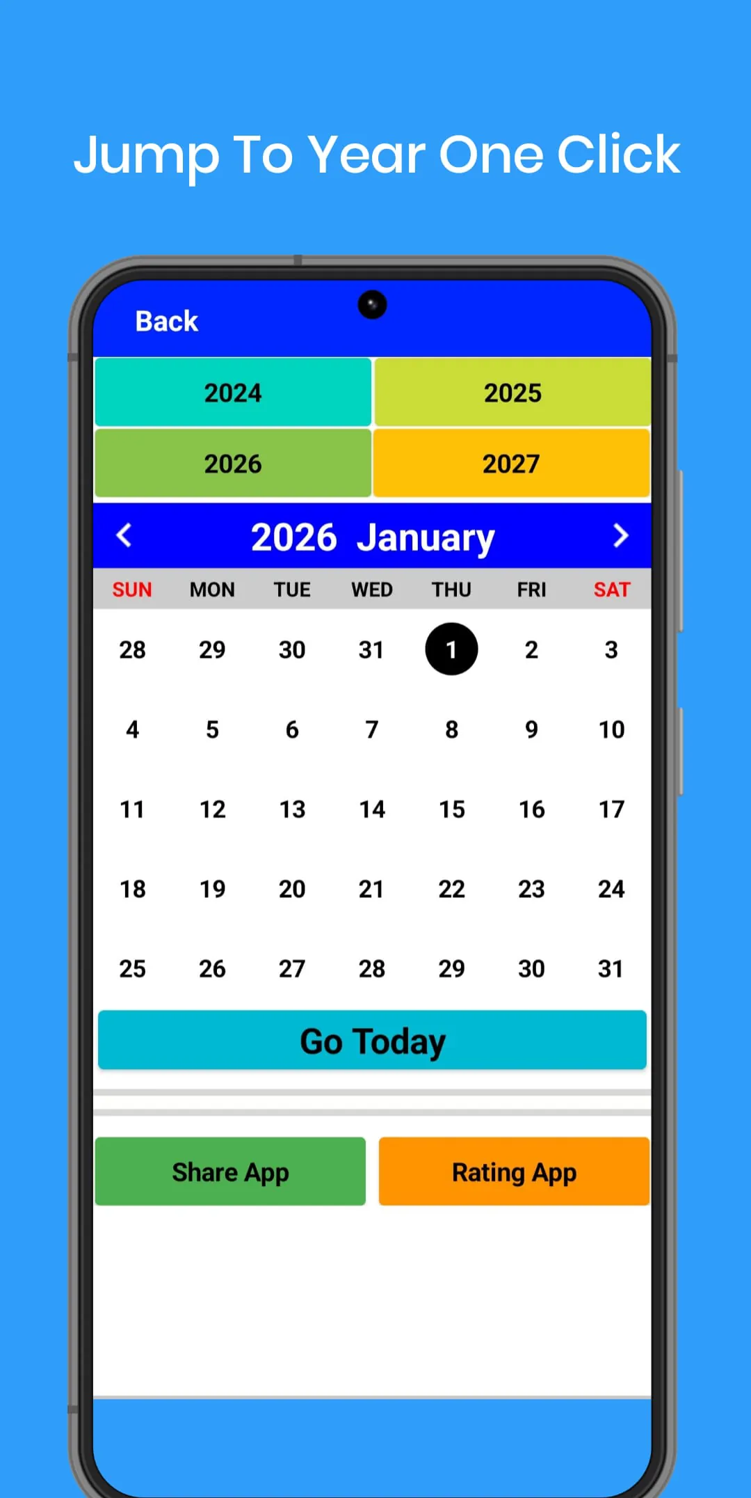 2026 Calendar