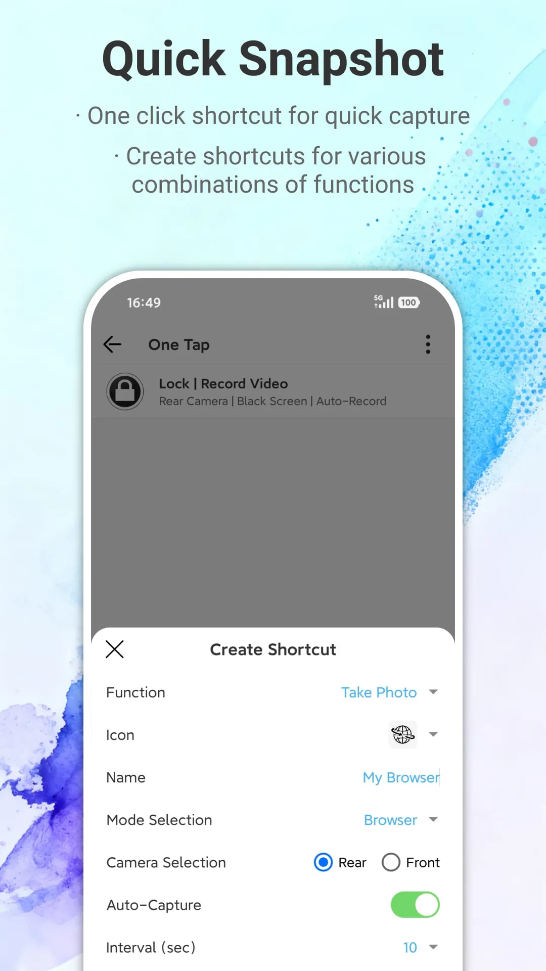 Background Camera ~ Very Safe