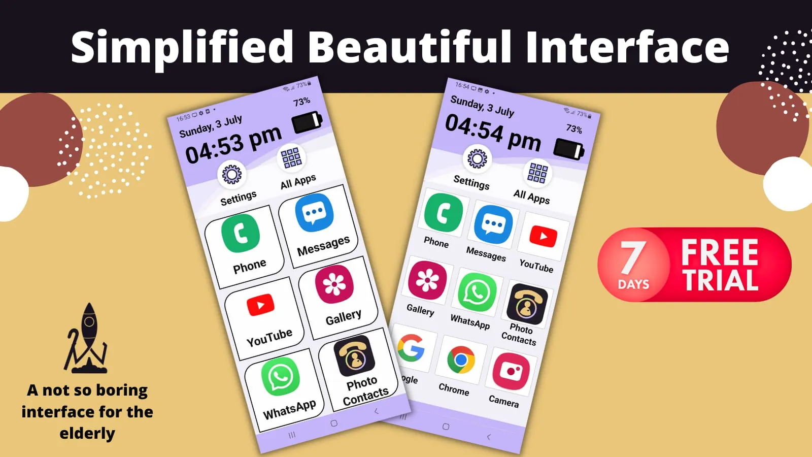 ONYPhone Senior Launcher