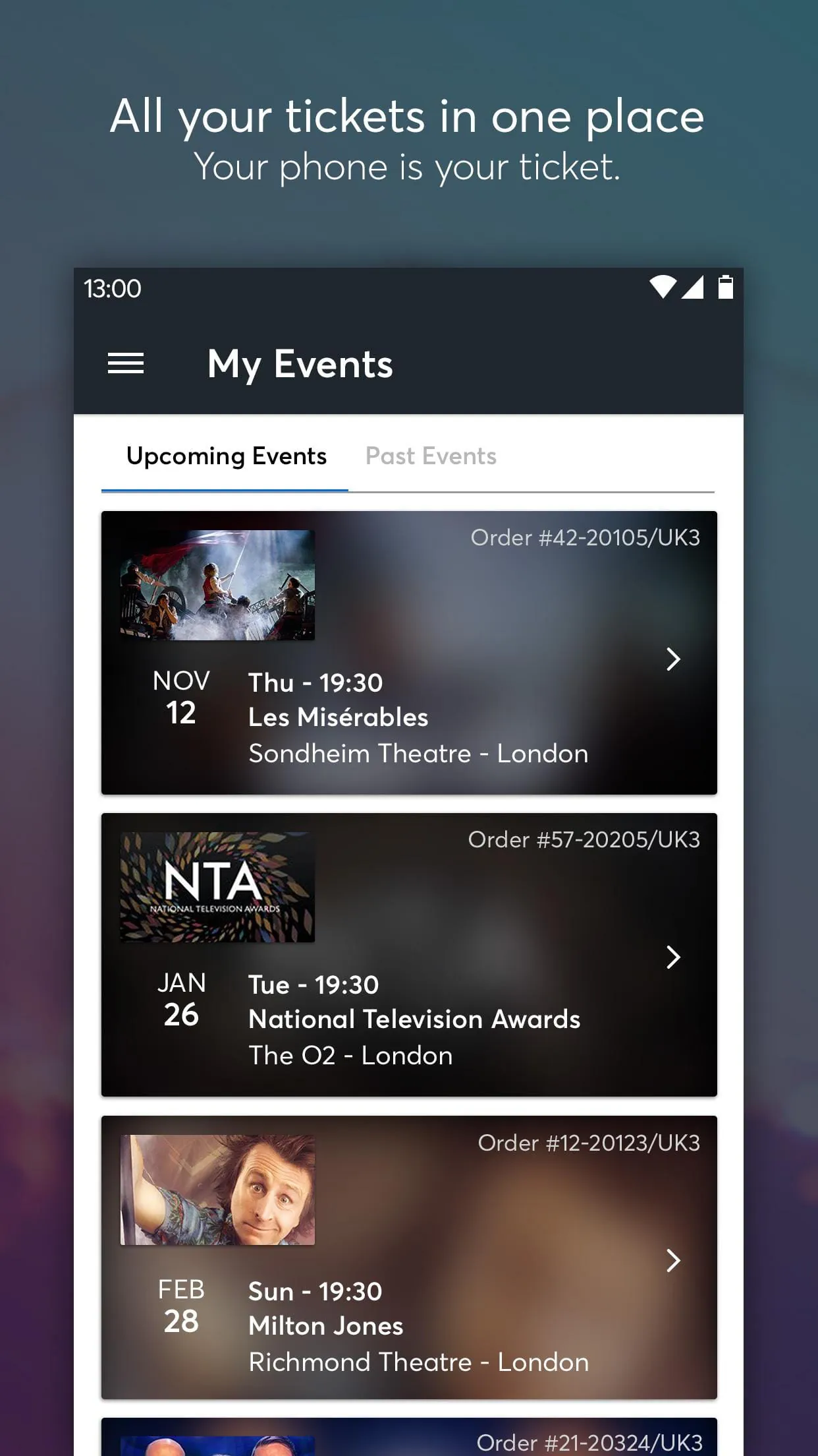 Ticketmaster UK Event Tickets