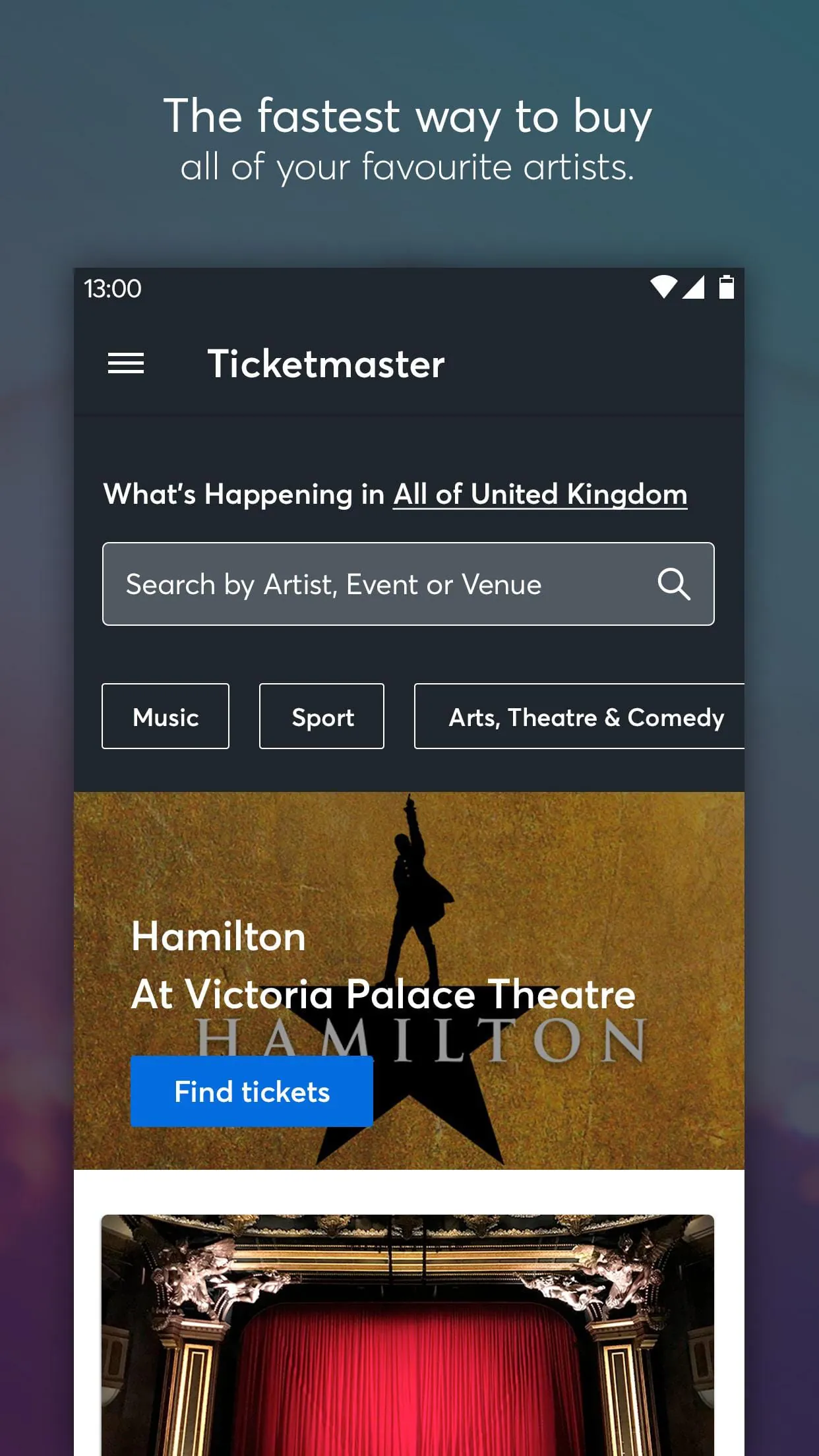 Ticketmaster UK Event Tickets