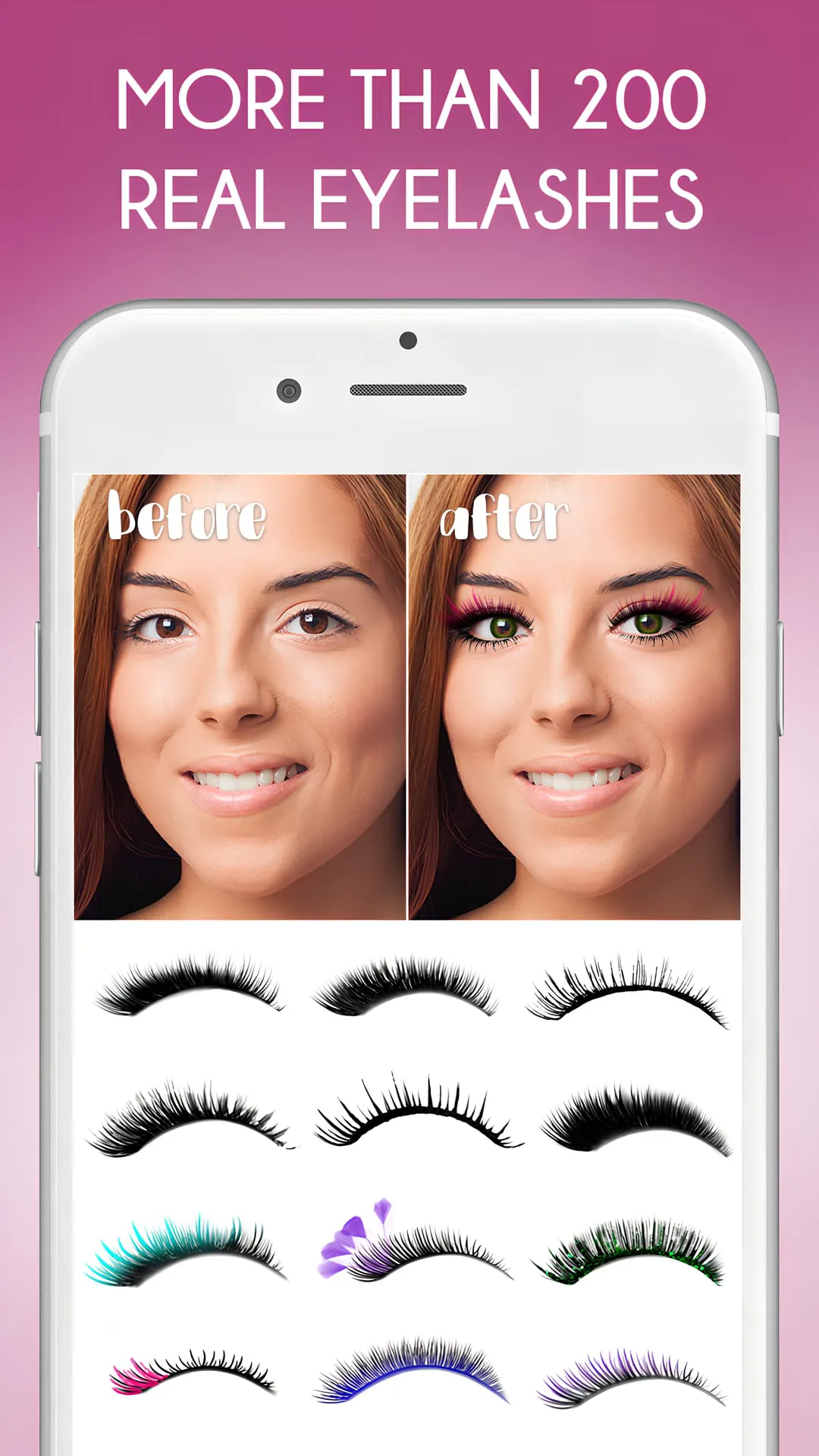 Eyelashes Photo Editor