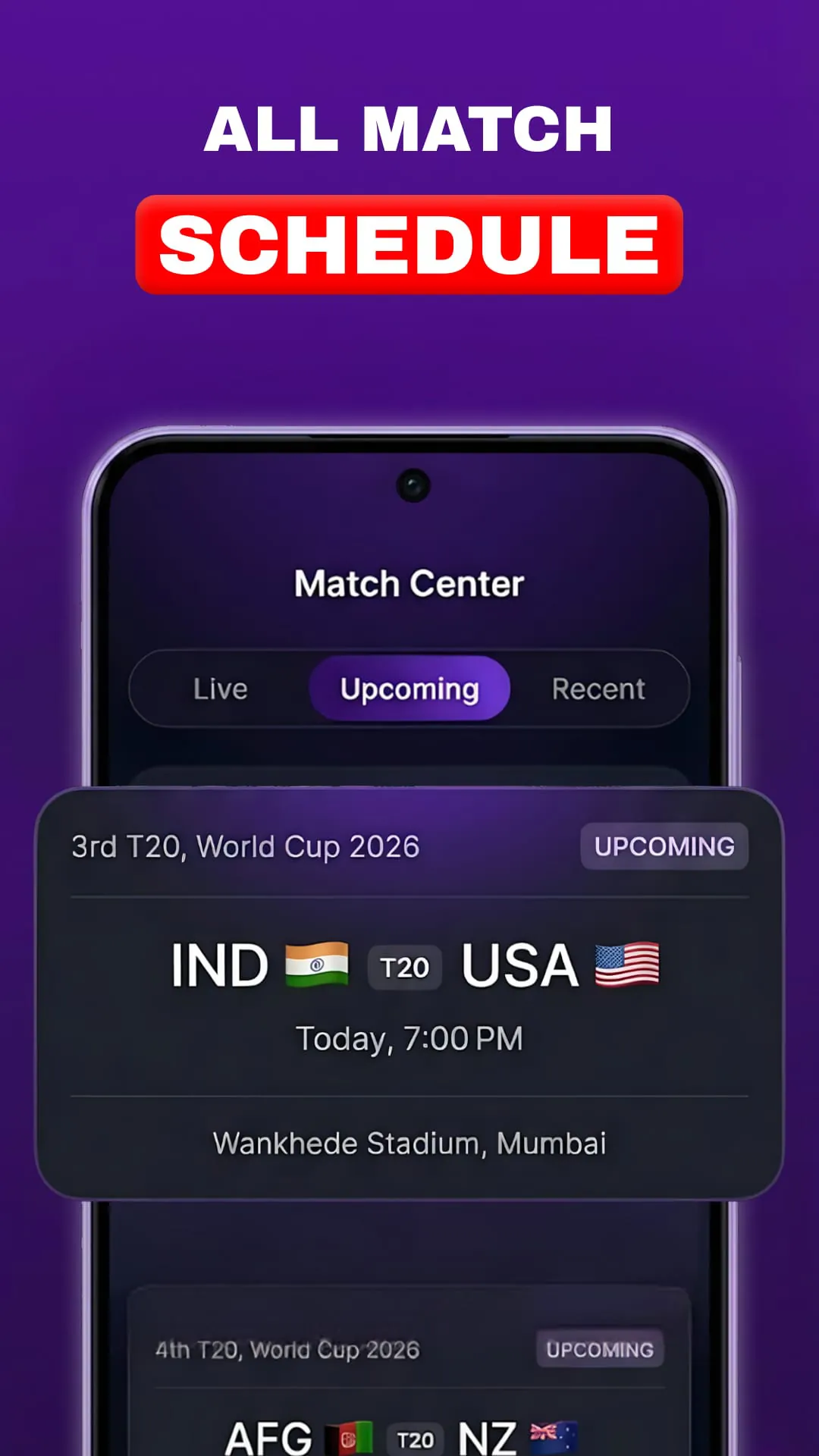 Cricket Live Score