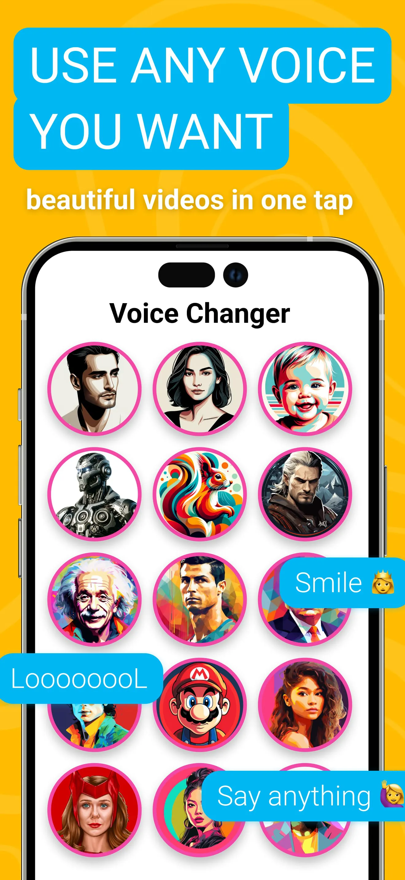 Voicer Celebrity Voice Changer