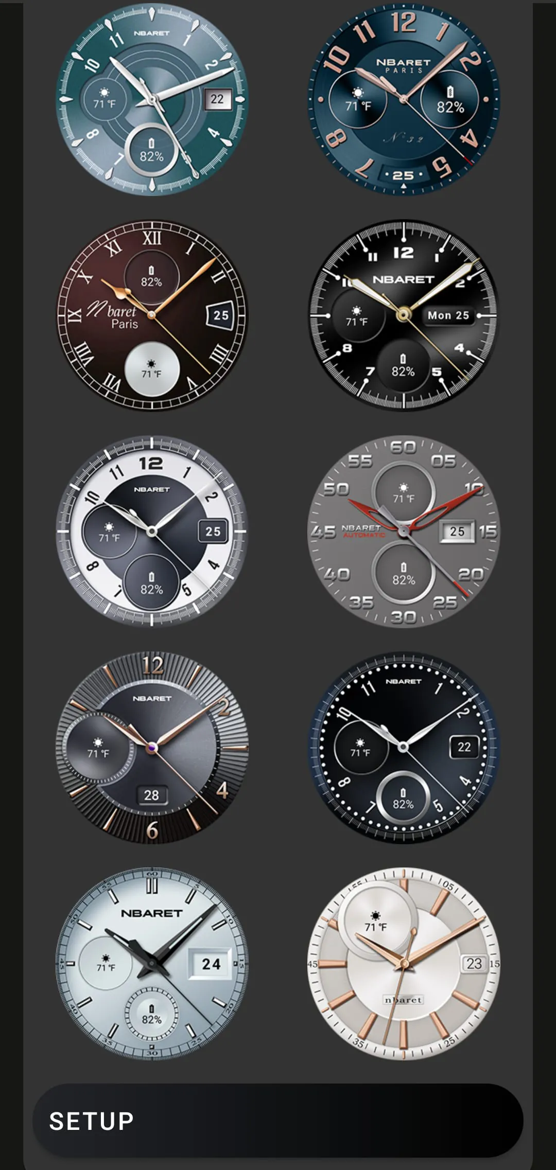 NBaret Face Collection