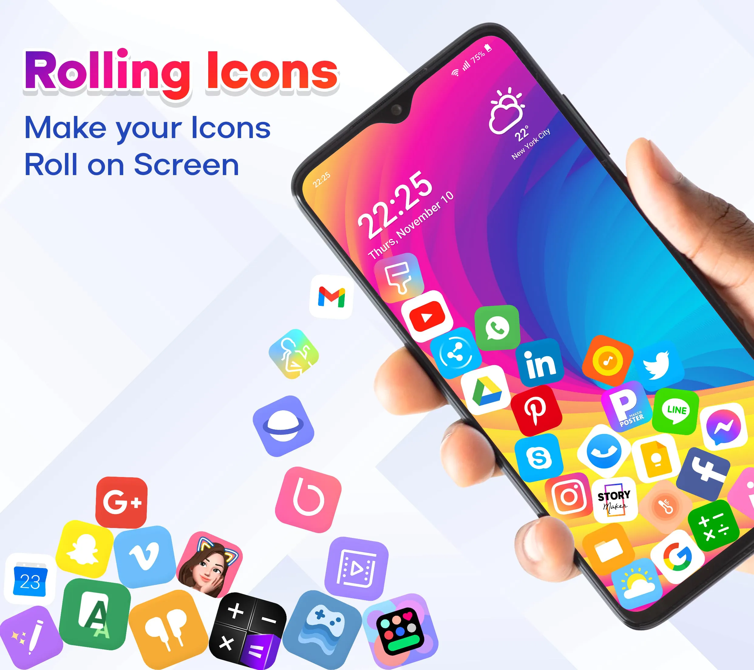 Rolling Icon