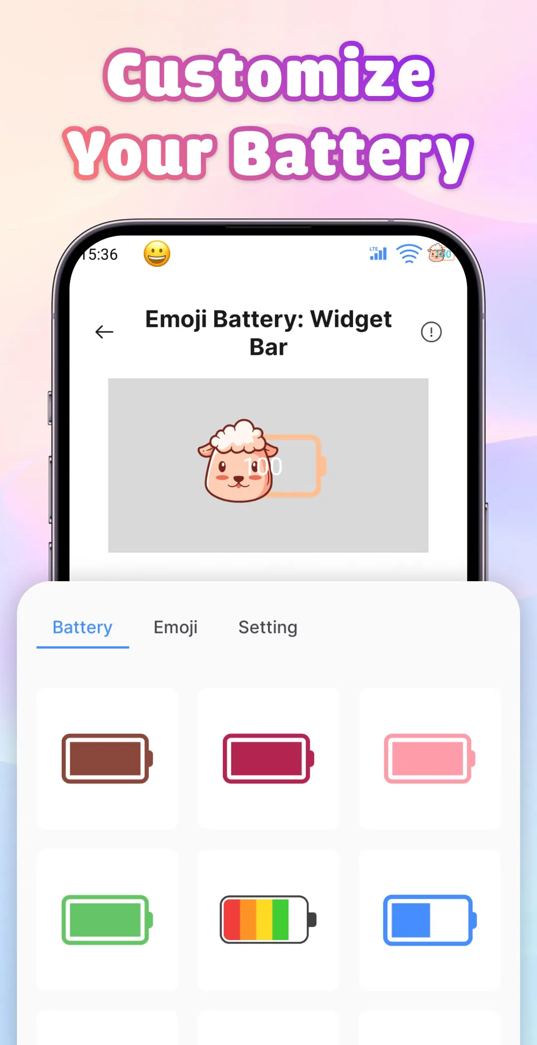 Emoji Battery