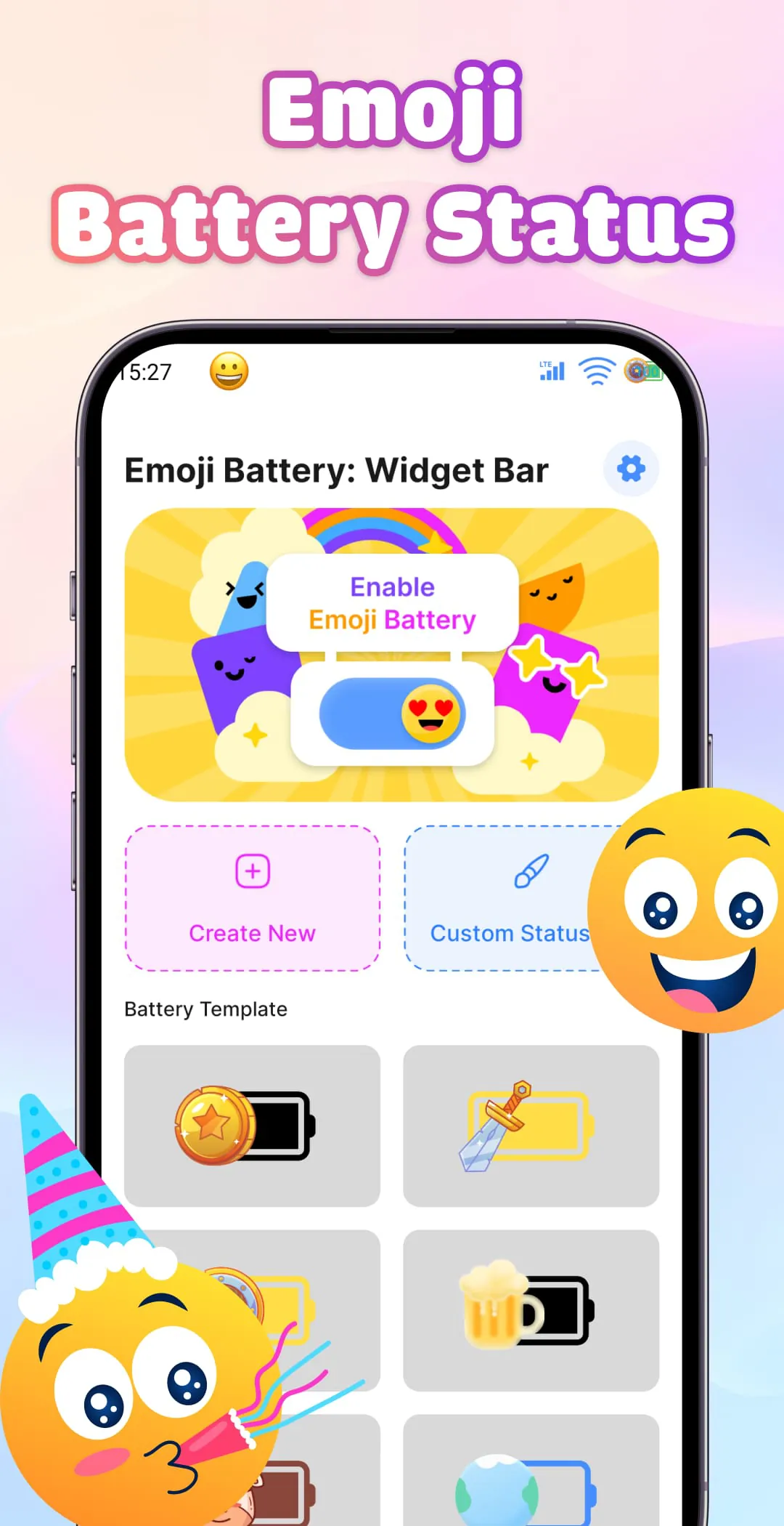Emoji Battery