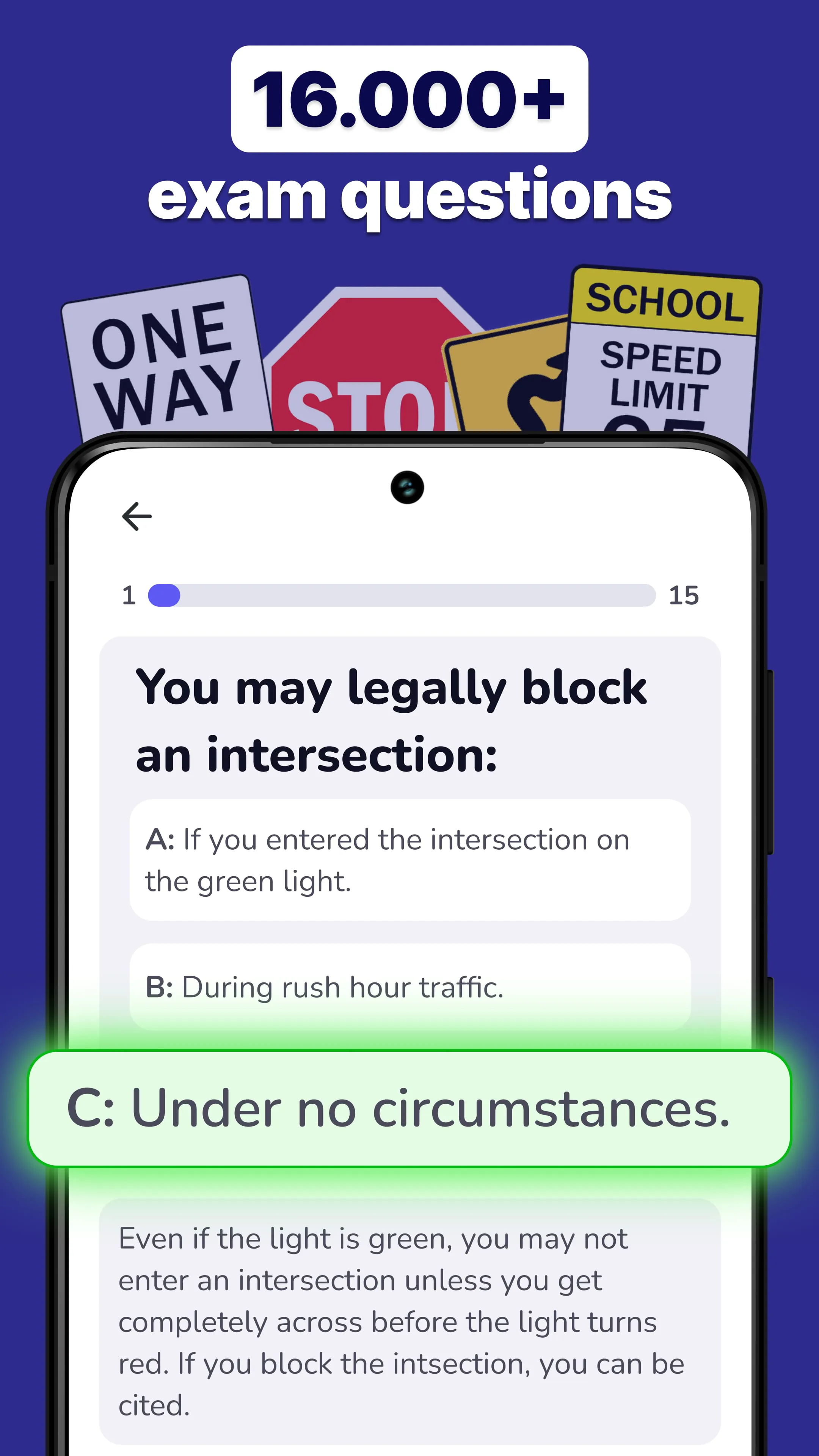 DMV Practice Test & Routes
