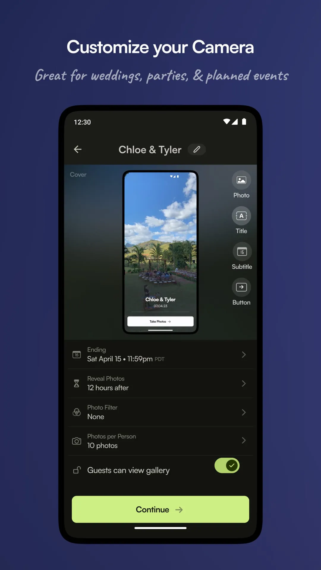 POV – Disposable Camera Events