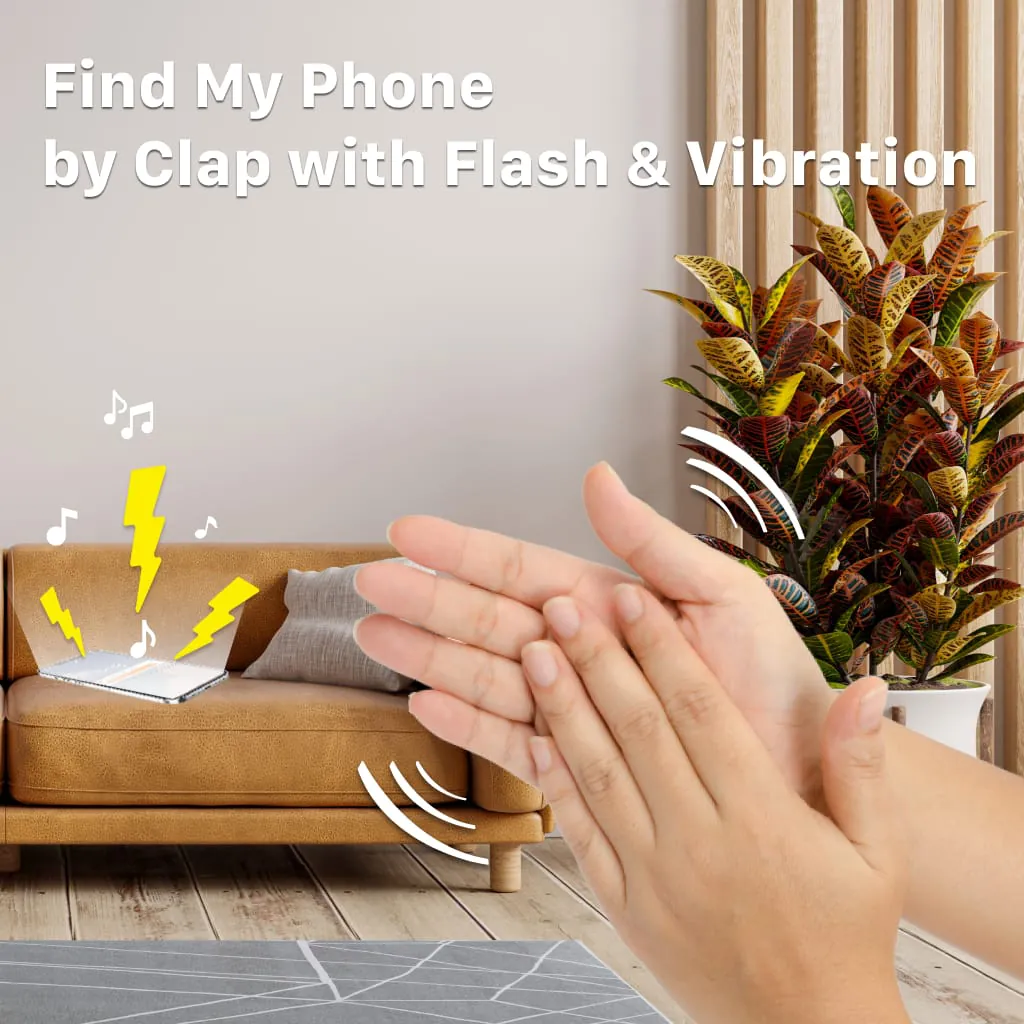 Find My Phone by Clap or Flash
