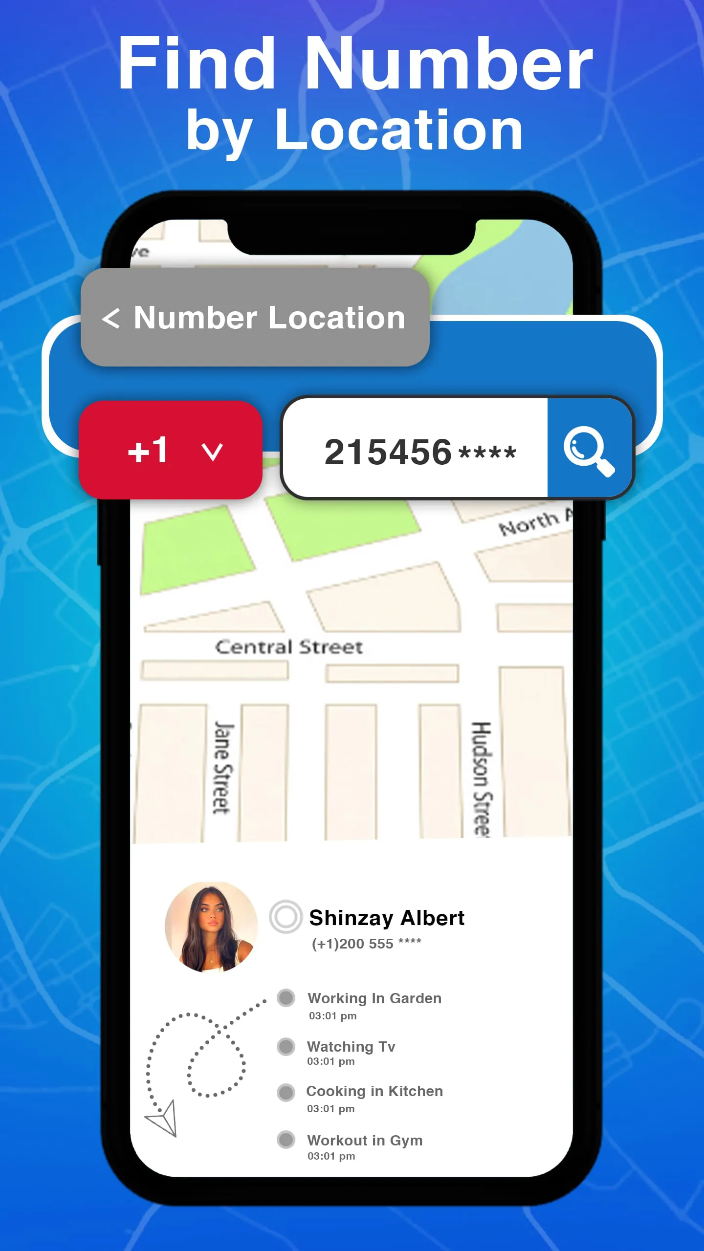 Caller Number Locator