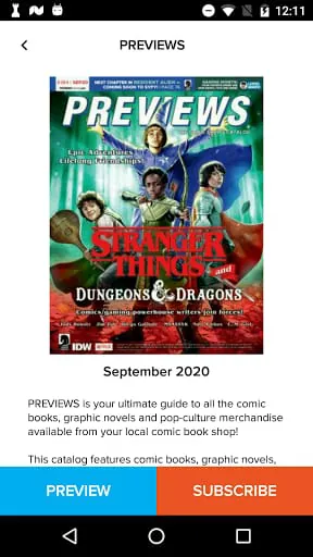 PREVIEWS Publications