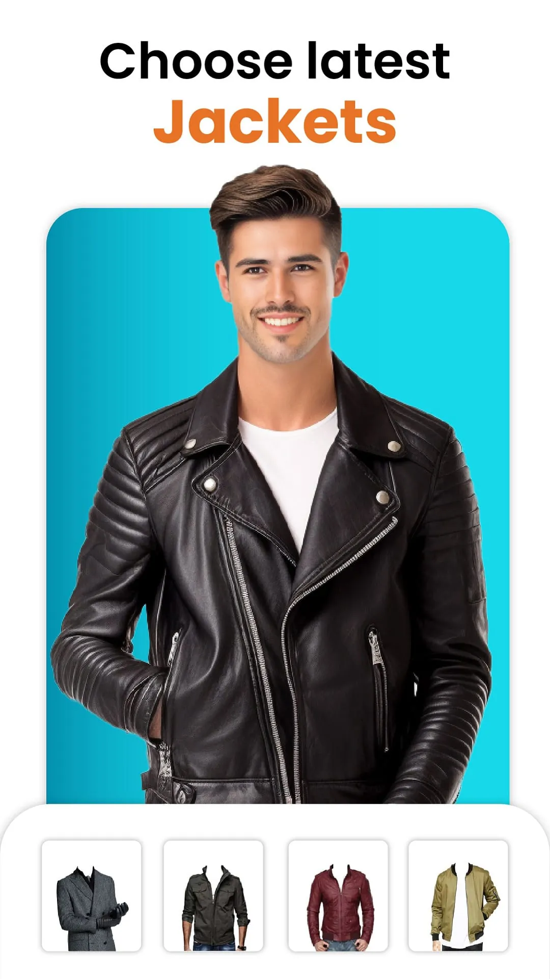 Smarty Men Jacket Photo Editor