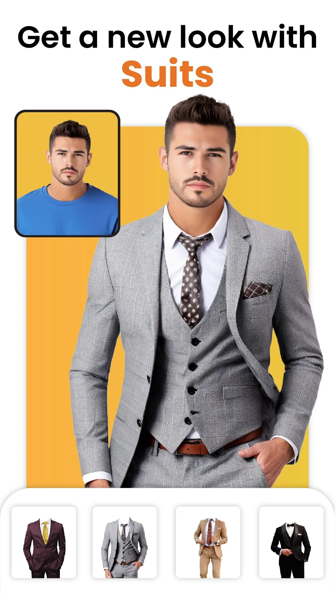 Smarty Men Jacket Photo Editor