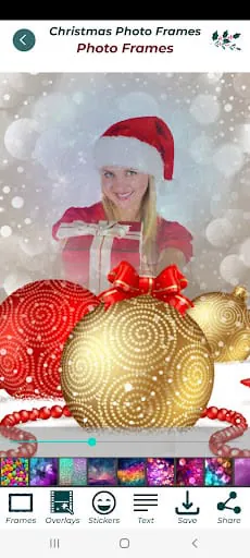 Christmas Photo Frames Editor