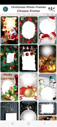 Christmas Photo Frames Editor