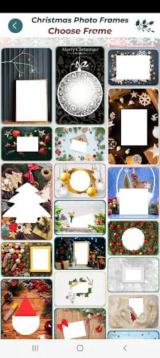Christmas Photo Frames Editor