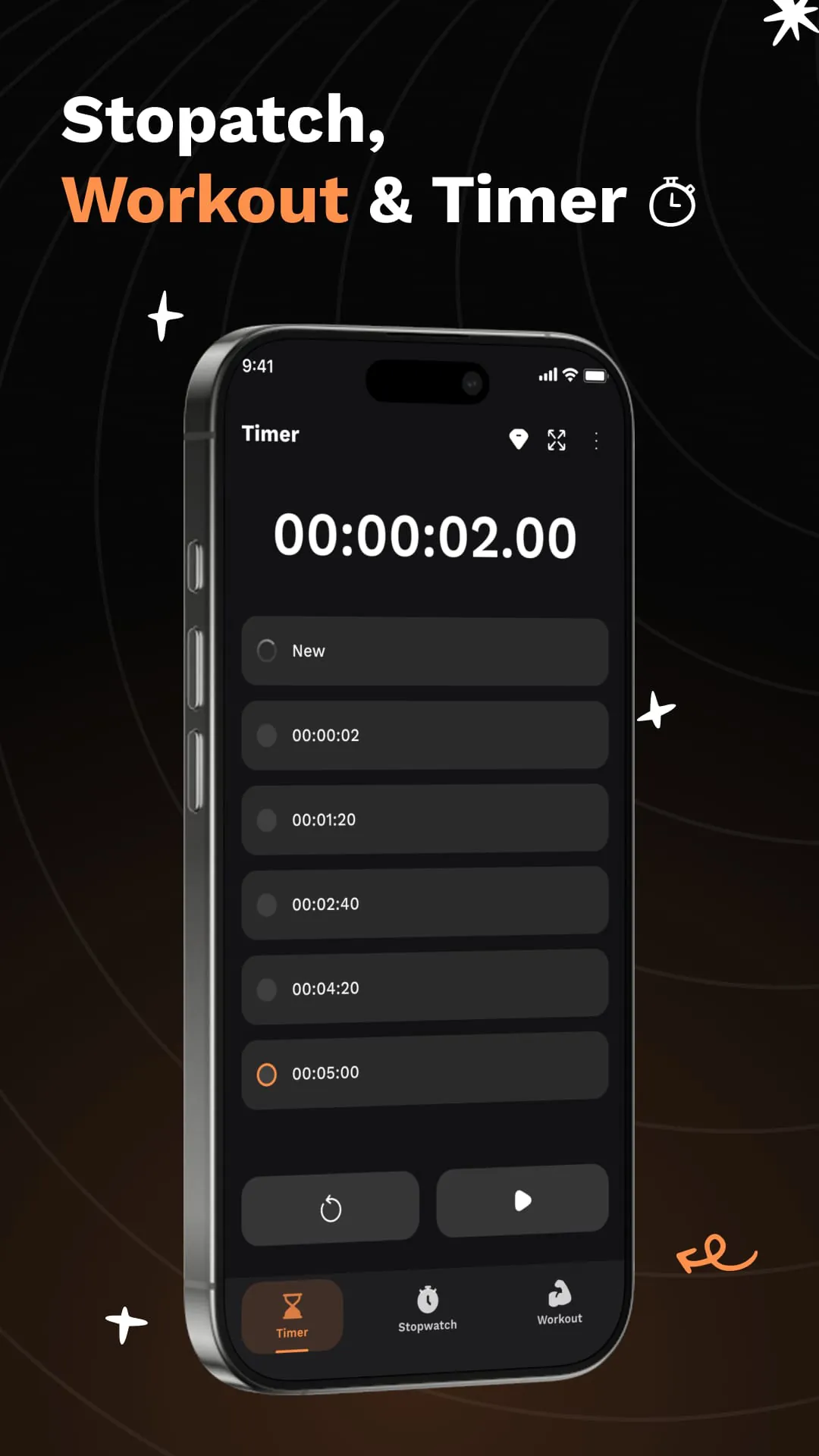 Multi Stopwatch and Timer Plus