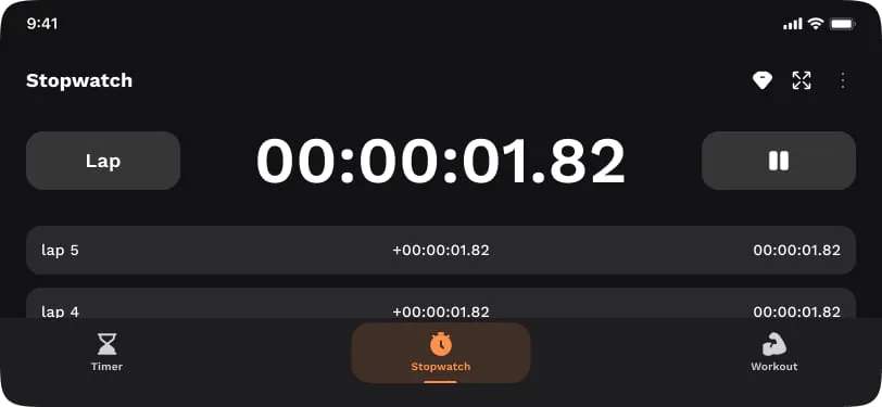 Multi Stopwatch and Timer Plus