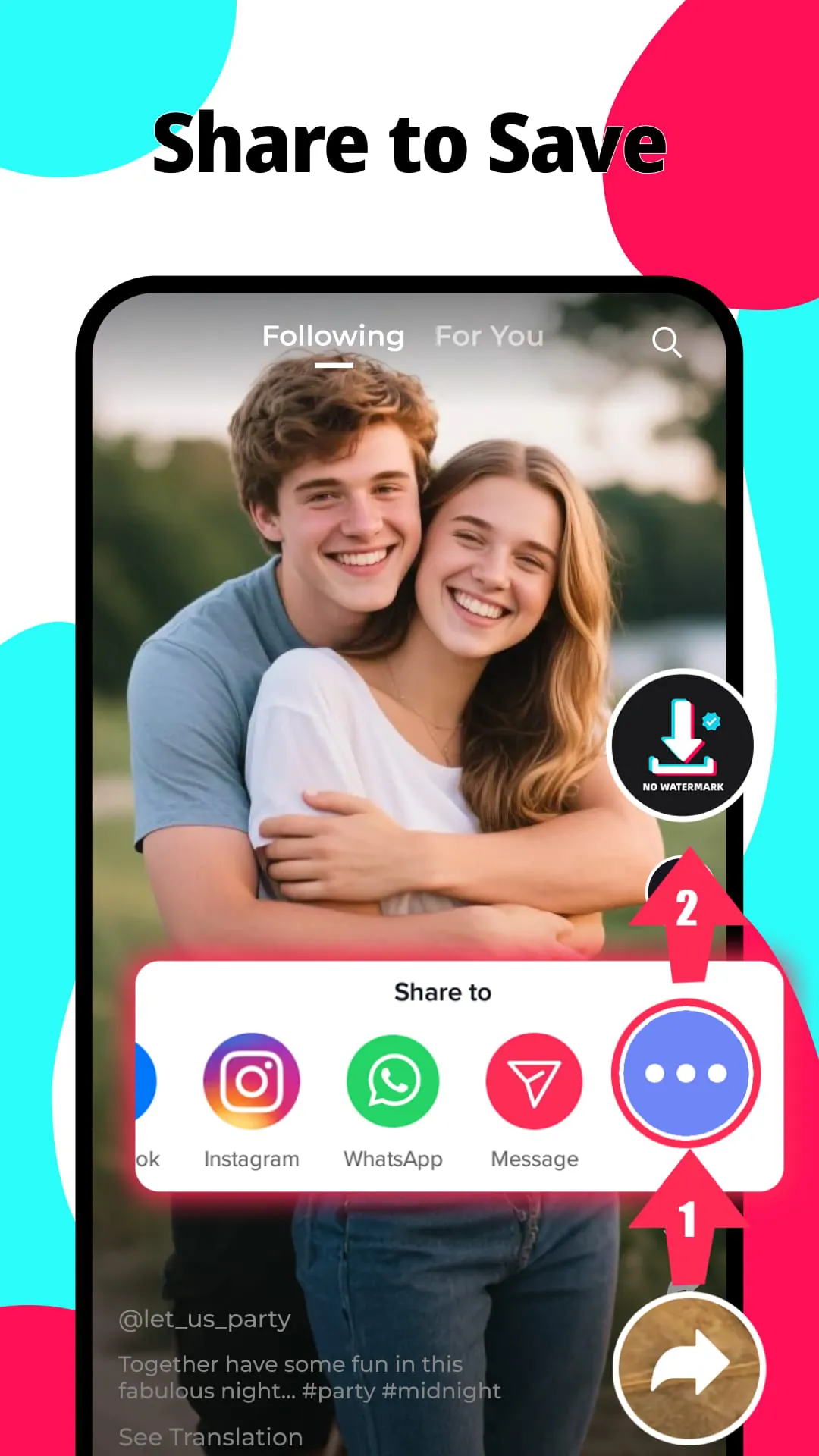 Download video no watermark