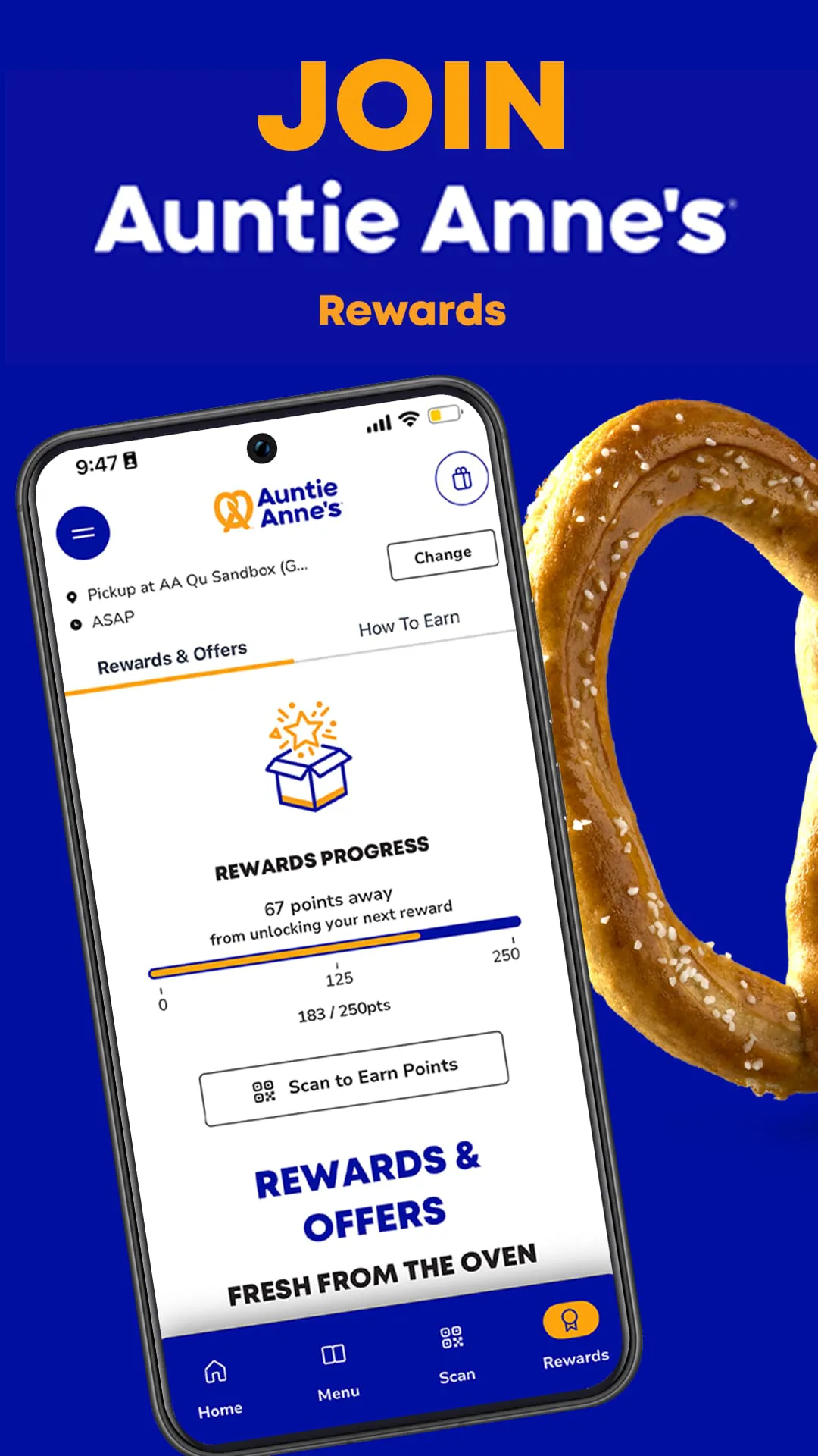 Auntie Anne’s Rewards