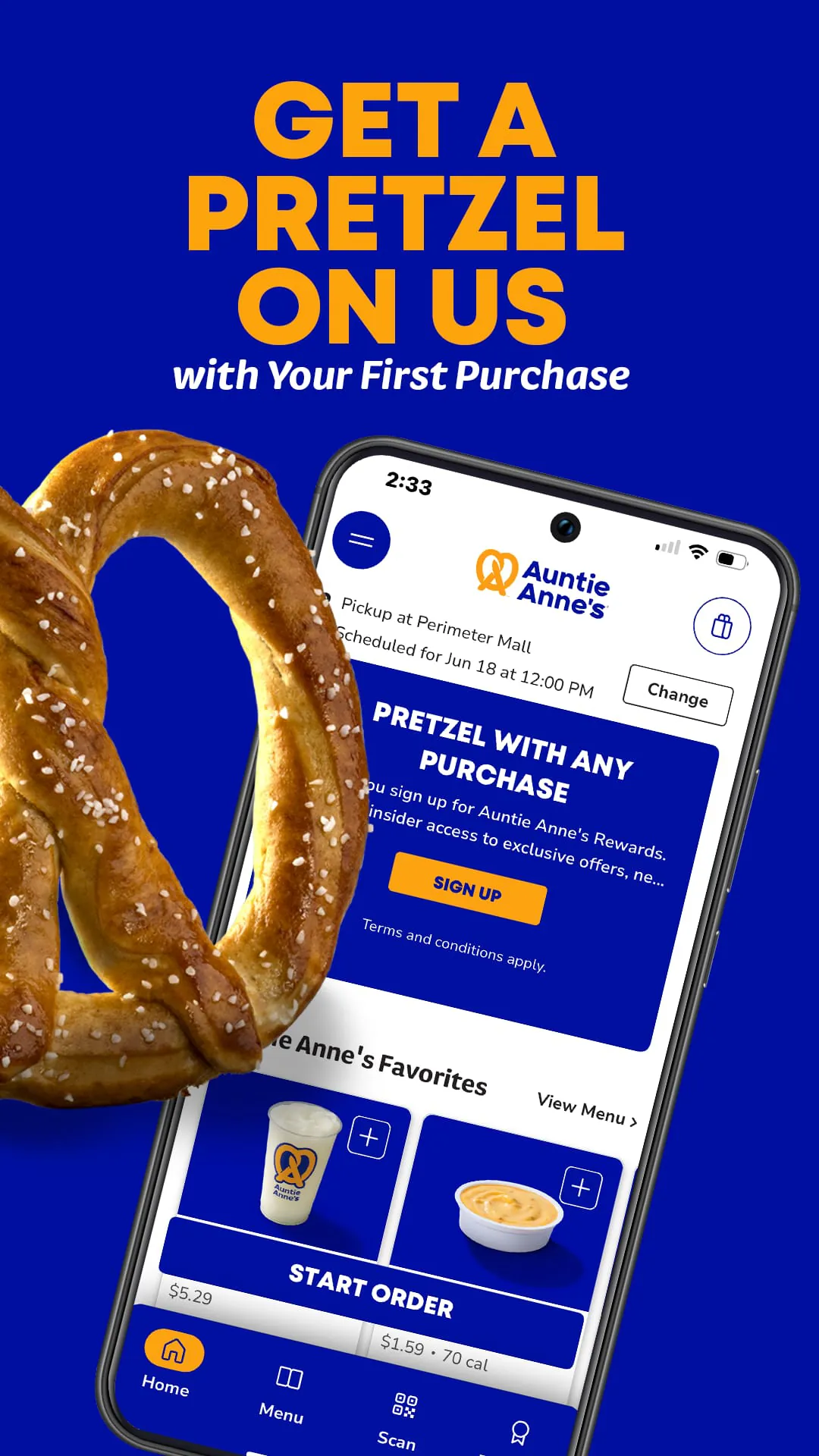 Auntie Anne’s Rewards
