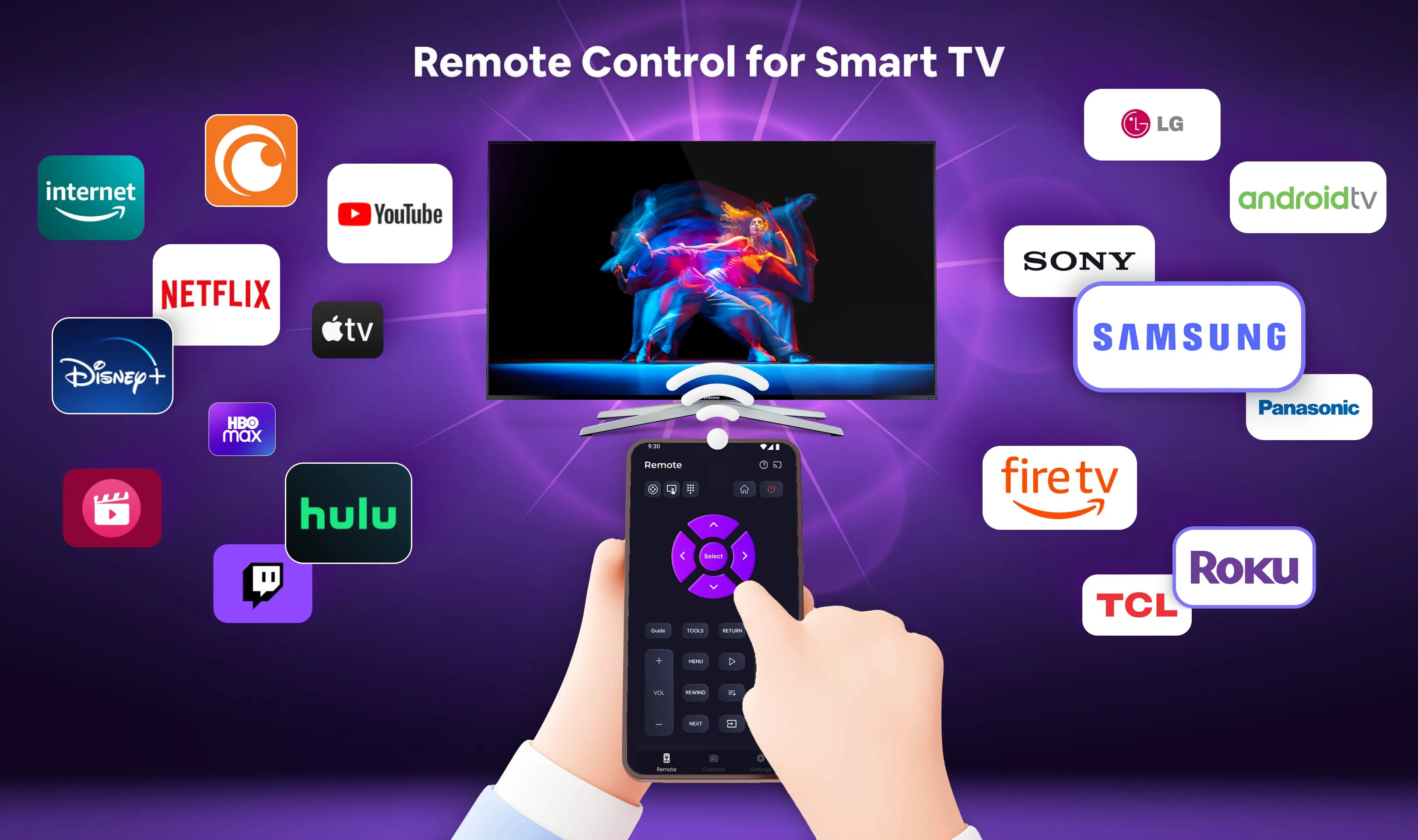 Universal TV Remote Control