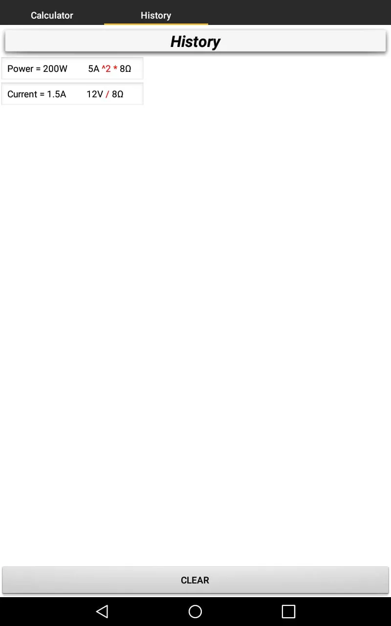 Ohm's Law Calculator