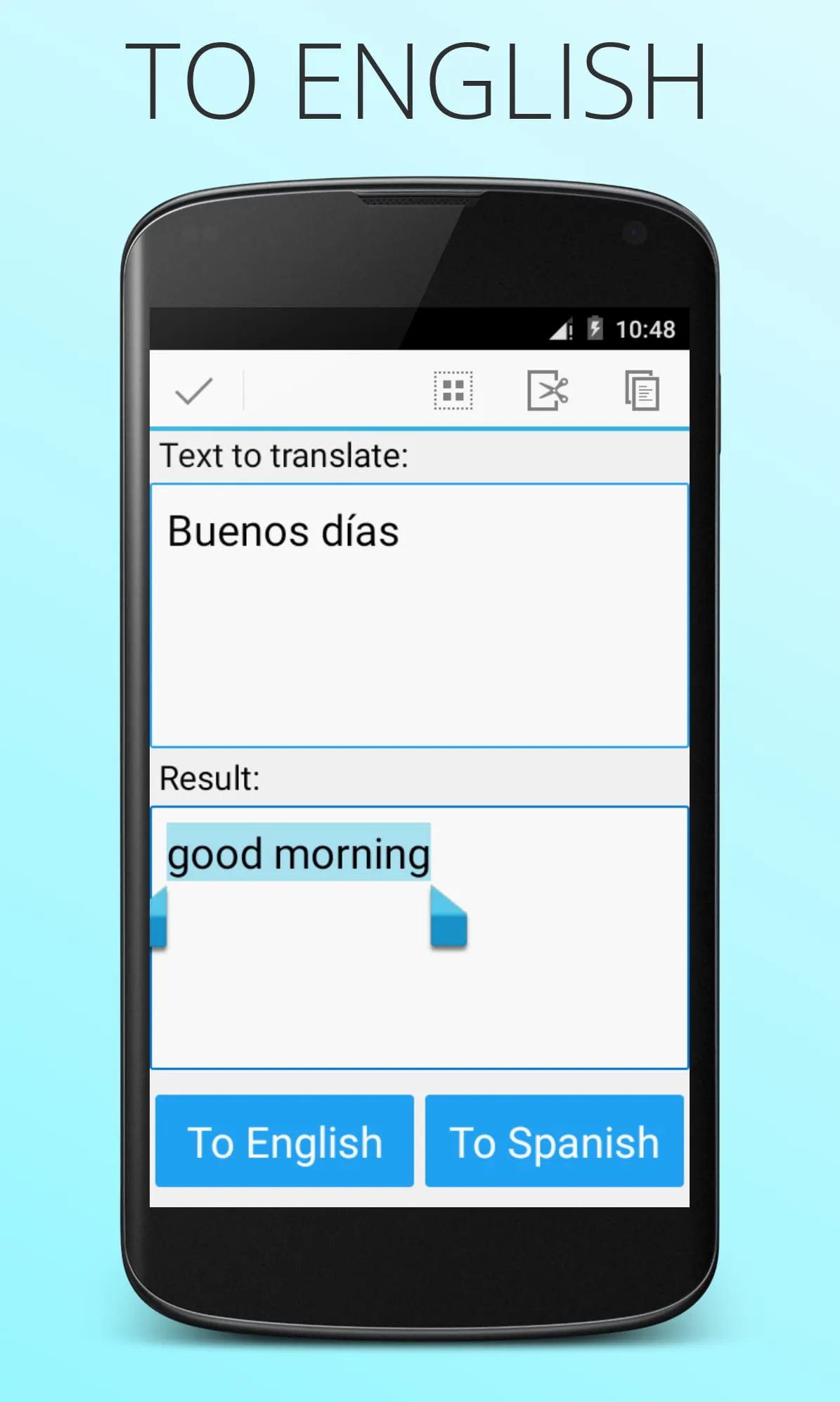 Spanish English Translator