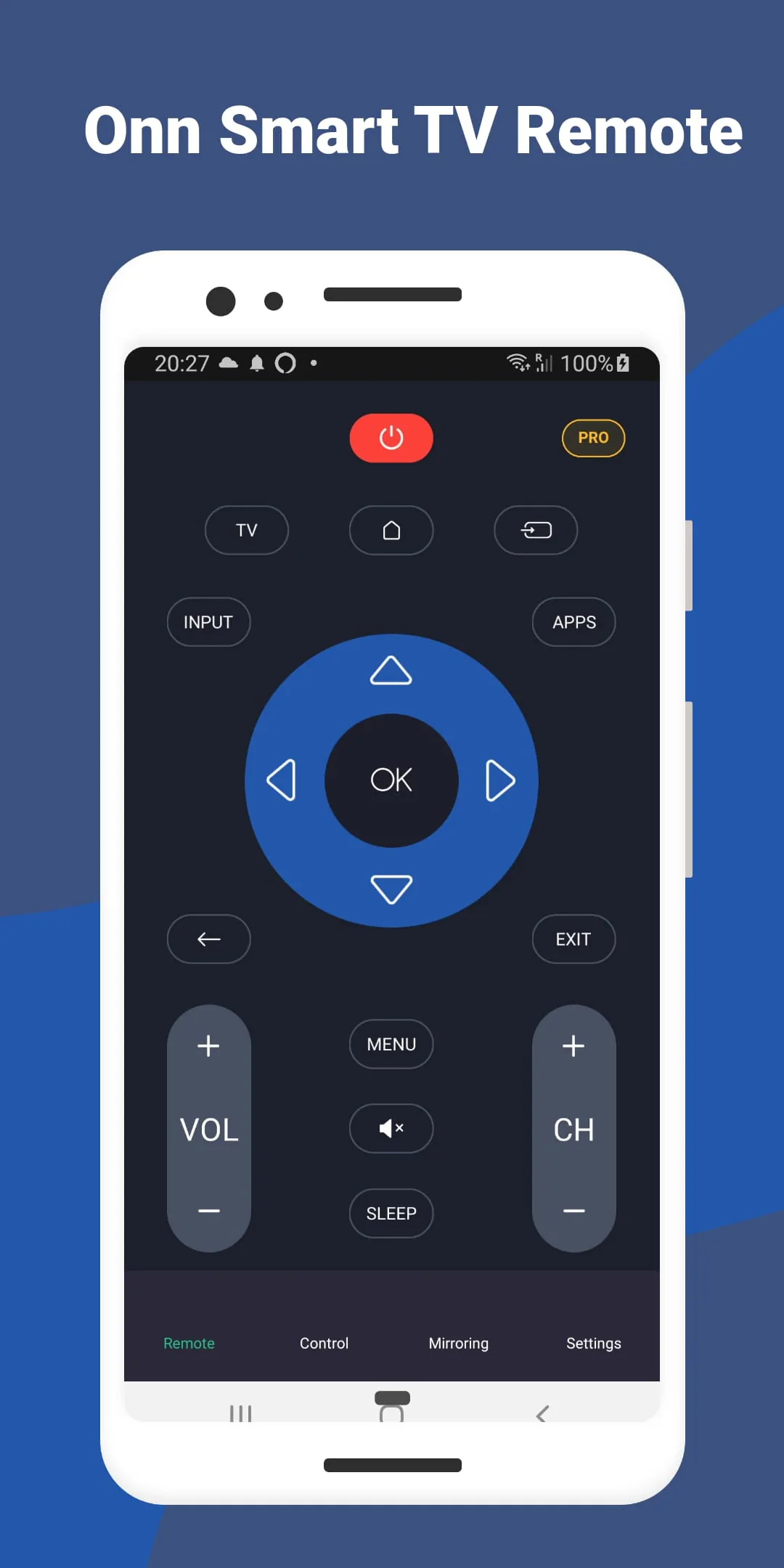 Onn Smart TV Remote