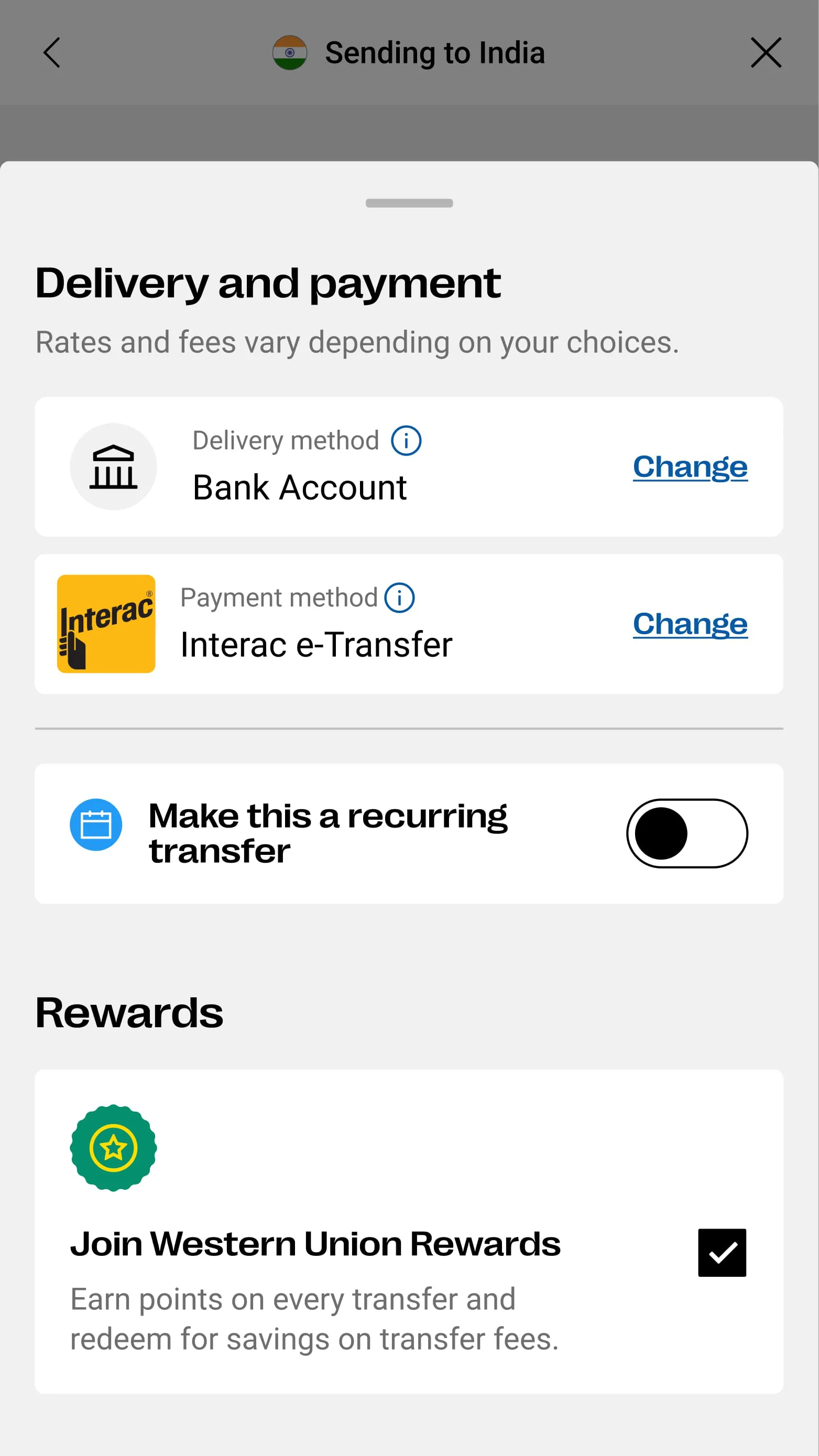 Western Union Send Money CA